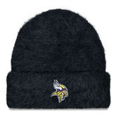 Minnesota Vikings Women's Fuzzy Cuffed Knit Hat | NFL Discount