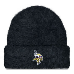 Minnesota Vikings Women's Fuzzy Cuffed Knit Hat | NFL Discount