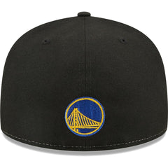 Black/Royal Golden State Warriors Pop Front 59FIFTY Fitted Hat sale | NBA