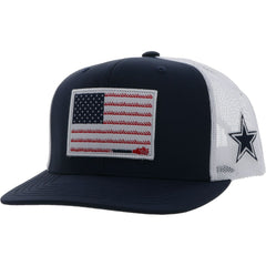Dallas Cowboys HOOey Rope Flag Trucker Adjustable Hat | NFL Sale