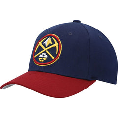 Navy/Red Denver Nuggets MVP Team Two-Tone 2.0 Stretch-Snapback Hat sale | NBA