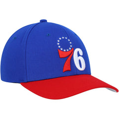 Royal/Red Philadelphia 76ers MVP Team Two-Tone 2.0 Stretch-Snapback Hat | NBA