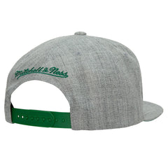 Heather Gray Boston Celtics Hardwood Classics 2.0 Snapback Hat | NBA