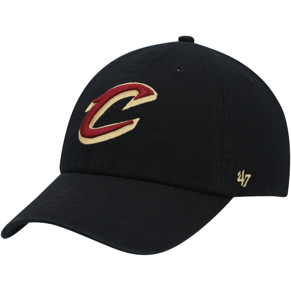 Black Cleveland Cavaliers '47 Core Logo Clean Up Adjustable Hat sale | NBA