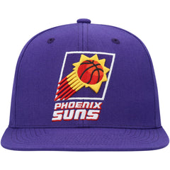 Purple Phoenix Suns Hardwood Classics MVP Team Ground 2.0 Fitted Hat | NBA