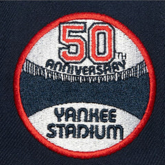 New York Yankees Mitchell & Ness Yankee Stadium 50th Anniversary Homefield Fitted Hat - MLB Hats