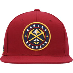 Red Denver Nuggets Side Core 2.0 Snapback Hat sale | NBA