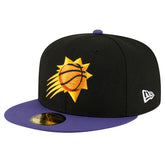 Black/Purple Phoenix Suns 2-Tone 59FIFTY Fitted Hat | NBA