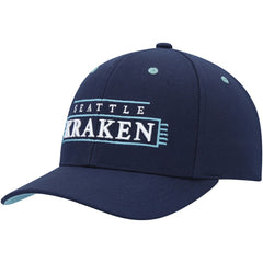Seattle Kraken Mitchell & Ness LOFI Pro Snapback Hat - NHL Hats