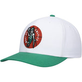 White/Green Boston Celtics Hardwood Classics Core 2-Tone 2.0 Pro Snapback Hat | NBA