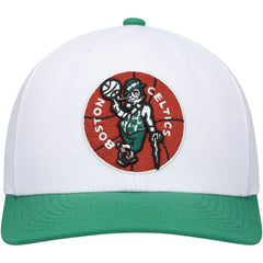 White/Green Boston Celtics Hardwood Classics Core 2-Tone 2.0 Pro Snapback Hat | NBA