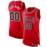 Icon Edition Chicago Bulls Authentic Custom Jersey Red sale | NBA