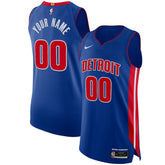 Icon Edition Detroit Pistons Authentic Custom Jersey Blue sale | NBA