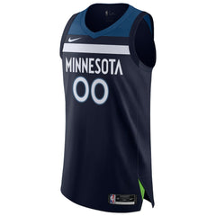 Icon Edition Minnesota Timberwolves Authentic Custom Jersey Navy | NBA