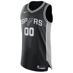 Icon Edition San Antonio Spurs Authentic Custom Jersey Black | NBA