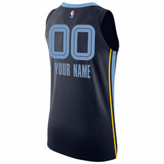 Icon Edition Memphis Grizzlies 2020/21 Authentic Custom Jersey Navy | NBA