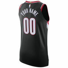 Icon Edition Portland Trail Blazers 2020/21 Authentic Custom Jersey Black | NBA