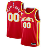 Red Atlanta Hawks 2020/21 Swingman Custom Jersey | NBA