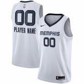 White Memphis Grizzlies 2020/21 Swingman Custom Jersey | NBA