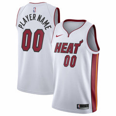 White Miami Heat 2020/21 Swingman Custom Jersey | NBA
