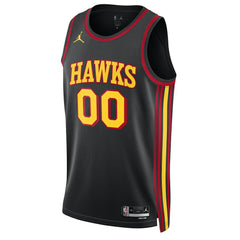 Black Atlanta Hawks Jordan Brand Unisex 2022/23 Swingman Custom Jersey | NBA