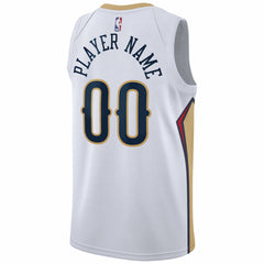 White New Orleans Pelicans 2020/21 Swingman Custom Jersey | NBA