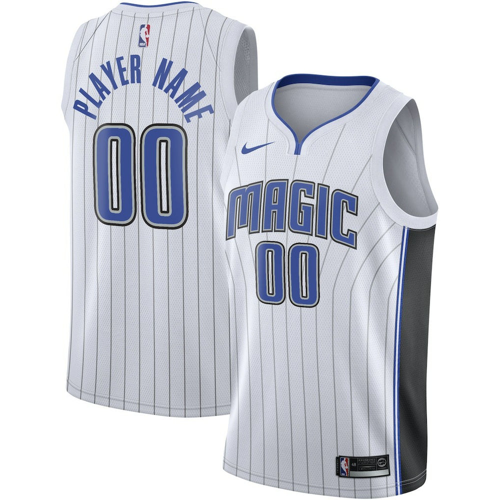 White Orlando Magic 2020/21 Swingman Custom Jersey | NBA