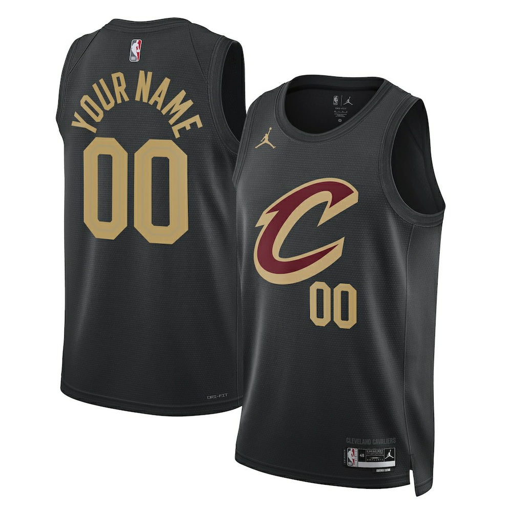 Black Cleveland Cavaliers Jordan Brand Unisex 2022/23 Swingman Custom Jersey sale | NBA