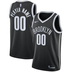 Black Brooklyn Nets 2020/21 Swingman Custom Jersey | NBA