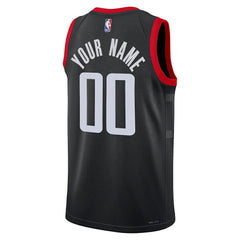 Black Houston Rockets Jordan Brand Unisex 2022/23 Swingman Custom Jersey | NBA