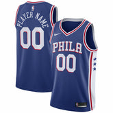Royal Philadelphia 76ers 2020/21 Swingman Custom Jersey | NBA