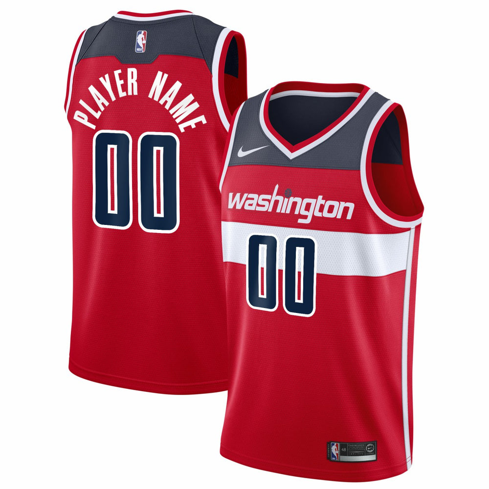 Red Washington Wizards 2020/21 Swingman Custom Jersey | NBA