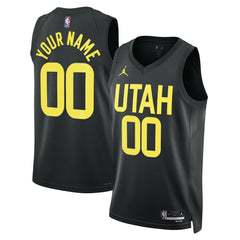 Black Utah Jazz Jordan Brand Unisex 2022/23 Swingman Custom Jersey | NBA