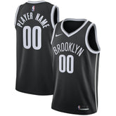 Icon Edition Brooklyn Nets Swingman Custom Jersey Black | NBA