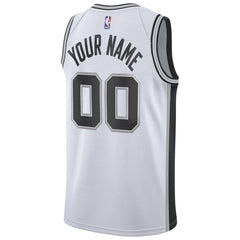 Association Edition San Antonio Spurs Custom Swingman Jersey White | NBA