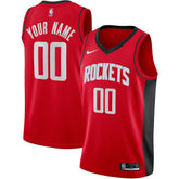 Red Houston Rockets Custom Swingman Jersey | NBA
