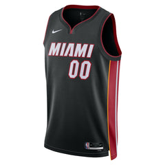 Icon Edition Miami Heat Unisex Swingman Custom Jersey Black | NBA