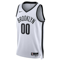 Association Edition Brooklyn Nets Unisex Swingman Custom Jersey White | NBA