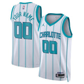 Association Edition Charlotte Hornets Jordan Brand Unisex Swingman Custom Jersey White | NBA