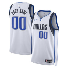 Association Edition Dallas Mavericks Unisex Swingman Custom Jersey White sale | NBA