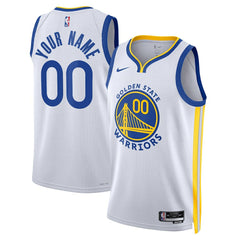 Association Edition Golden State Warriors Unisex Swingman Custom Jersey White sale | NBA