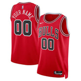 Icon Edition Chicago Bulls Unisex Swingman Custom Jersey Red sale | NBA
