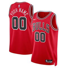 Icon Edition Chicago Bulls Unisex Swingman Custom Jersey Red sale | NBA