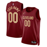 Icon Edition Cleveland Cavaliers Unisex Swingman Custom Jersey Burgundy sale | NBA