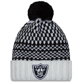 Las Vegas Raiders Women's 2023 NFL Crucial Catch Cuffed Pom Knit Hat | NFL US