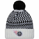 Tennessee Titans Women's 2023 NFL Crucial Catch Cuffed Pom Knit Hat | NFL Online