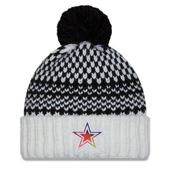 Dallas Cowboys Women's 2023 NFL Crucial Catch Cuffed Pom Knit Hat | NFL New