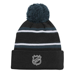 Vegas Golden Knights Youth Jacquard Cuffed Knit Hat with Pom - NHL Hats