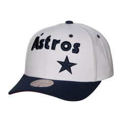 Houston Astros Mitchell & Ness Cooperstown Collection Pro Crown Snapback Hat - MLB Hats