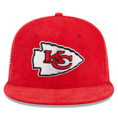 Kansas City Chiefs Throwback Cord 59FIFTY Fitted Hat | NFL Outlet